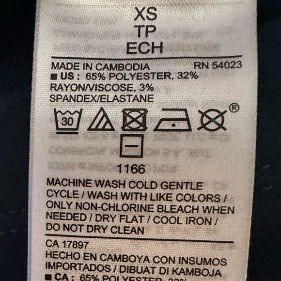 Old Navy teal bell sleeve midi dress size XS - Picture 9 of 9